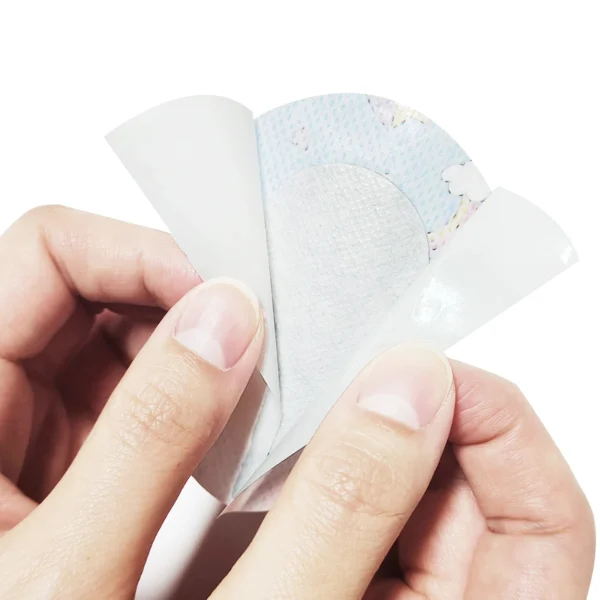 Bande adhésive respirante jetable, 40 pièces, nouveau Design, Bandage coloré, tampon pour les yeux stérile, protection oculaire paresseuse – Image 4